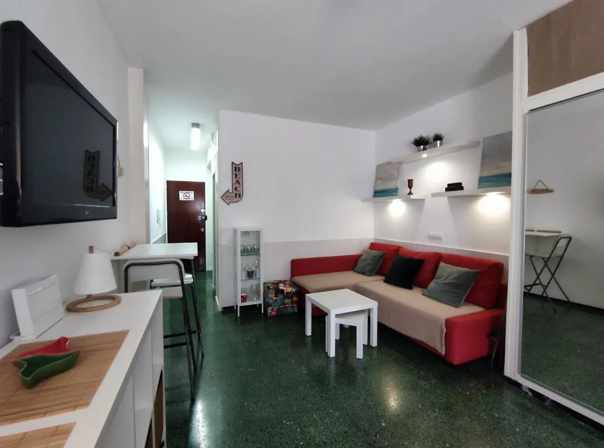 Estudio Interior En Playa De Las Canteras Lejlighed Las Palmas de Gran Canaria