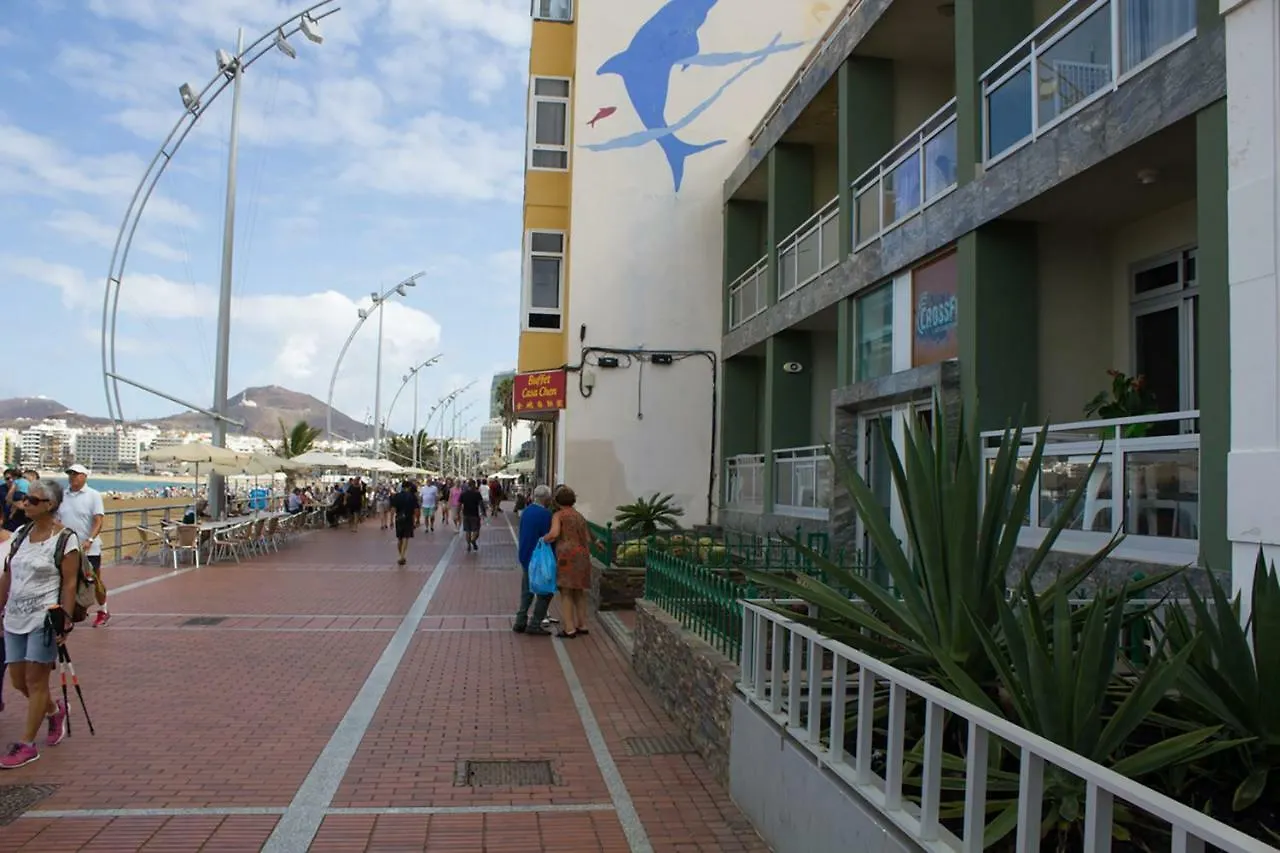 Estudio Interior En Playa De Las Canteras Lejlighed Las Palmas de Gran Canaria